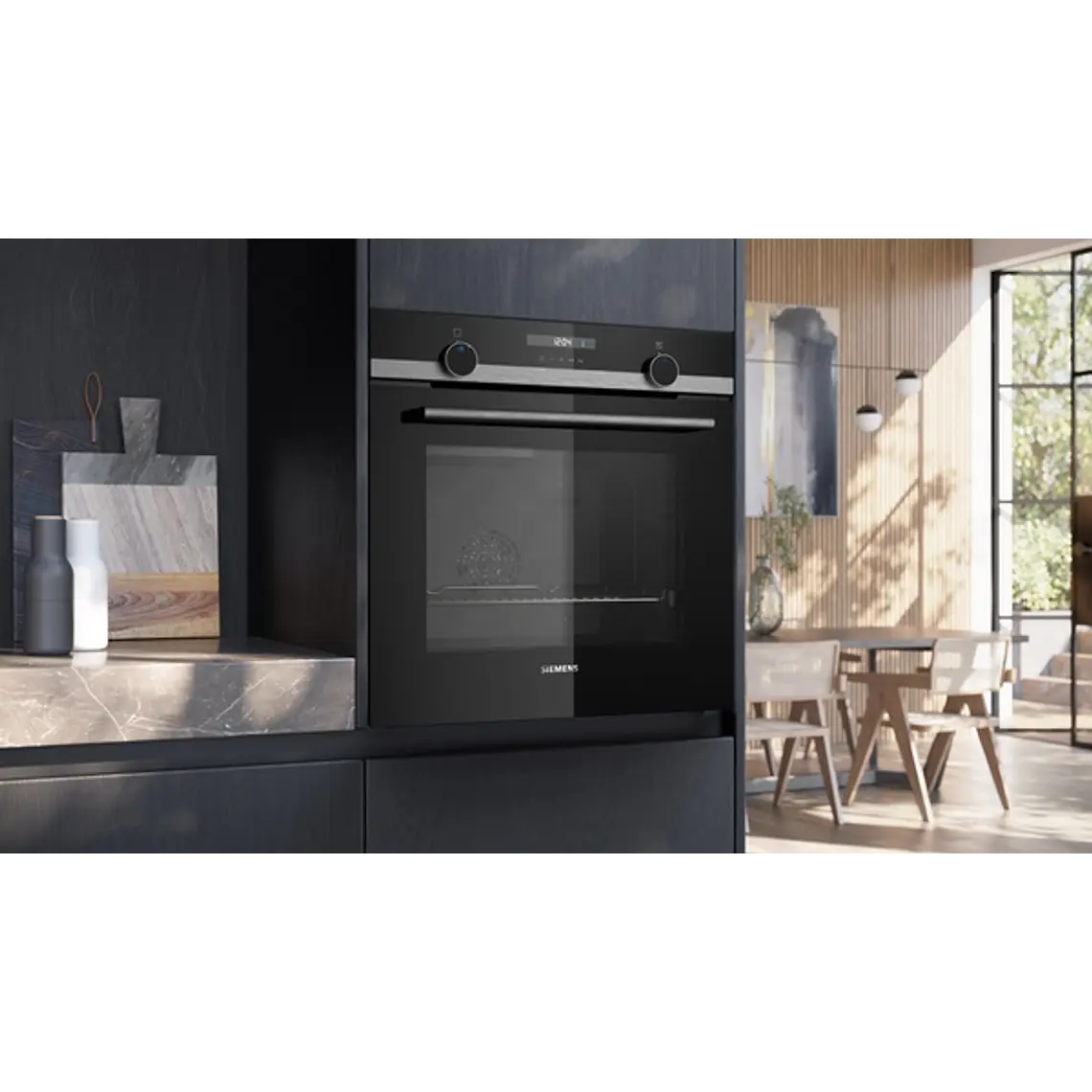 SIEMENS iQ500, Horno, 60 x 60 cm, Acero inoxidable 2