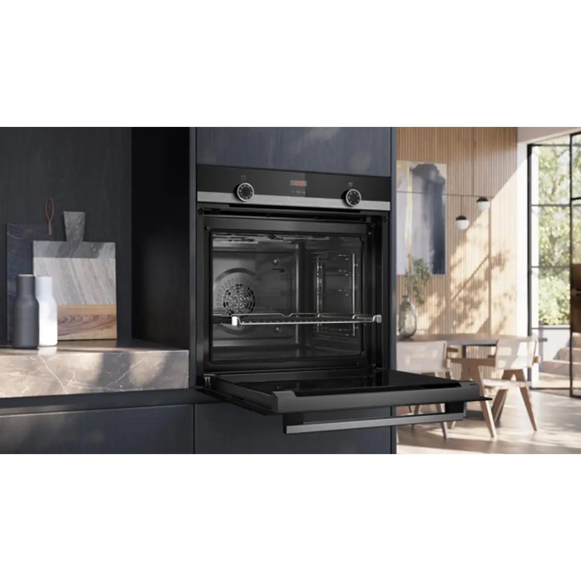 SIEMENS iQ300, Horno, 60 x 60 cm, Acero inoxidable 2