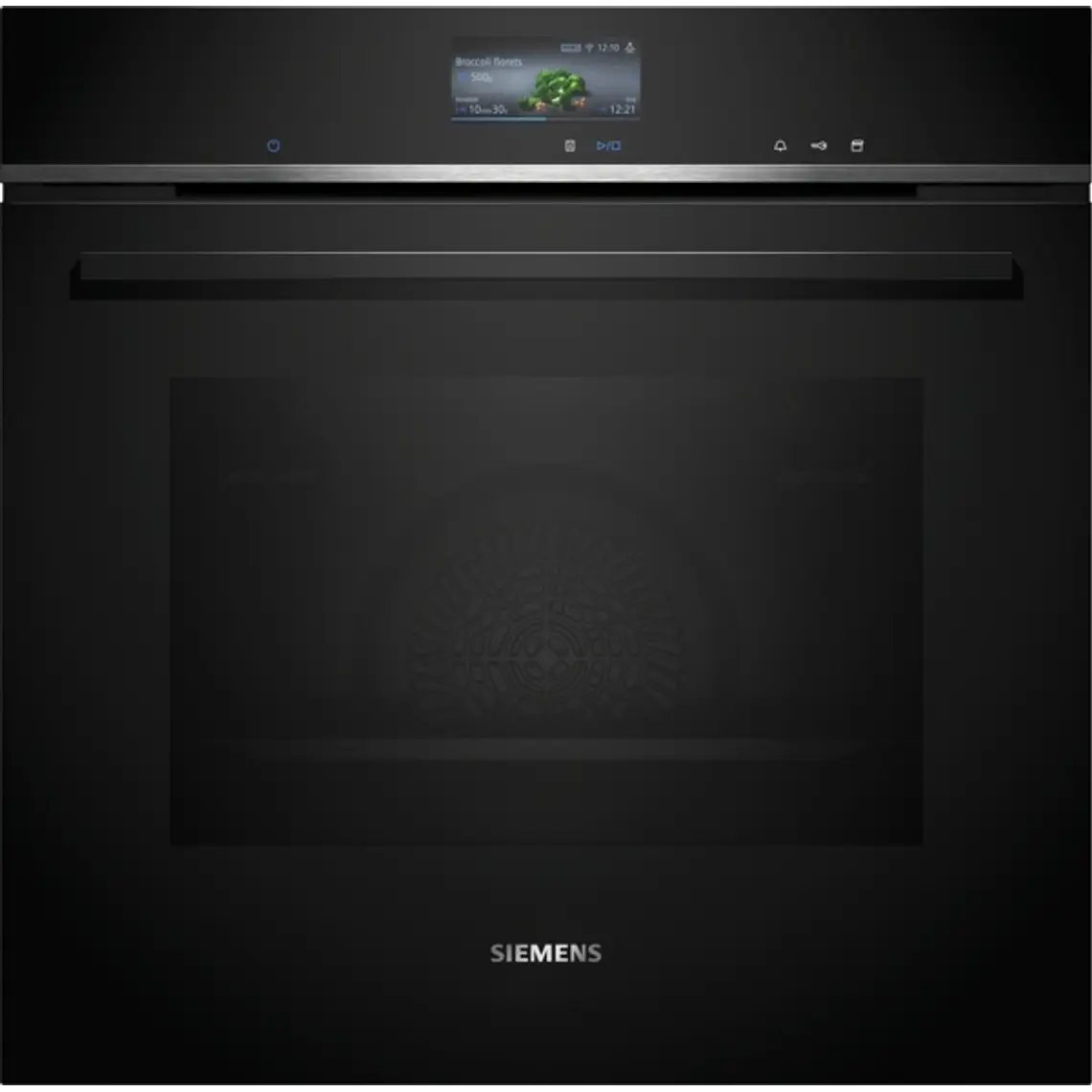 SIEMENS iQ700, Horno con vapor, 60 x 60 cm, Negro 4