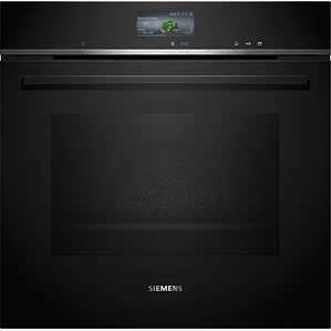SIEMENS iQ700, Horno con vapor, 60 x 60 cm, Negro
