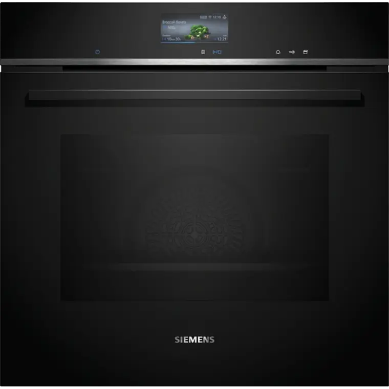 SIEMENS iQ700, Horno con vapor, 60 x 60 cm, Negro 4