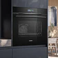 SIEMENS iQ700, Horno con vapor, 60 x 60 cm, Negro - Miniatura 1