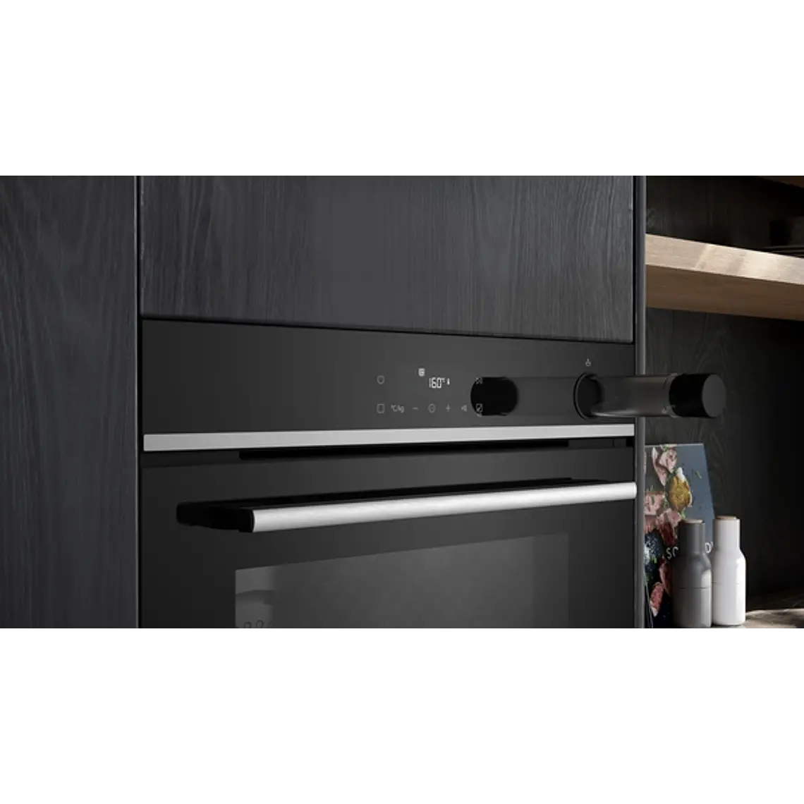 SIEMENS iQ300, Horno con vapor, 60 x 60 cm, Acero inoxidable 5