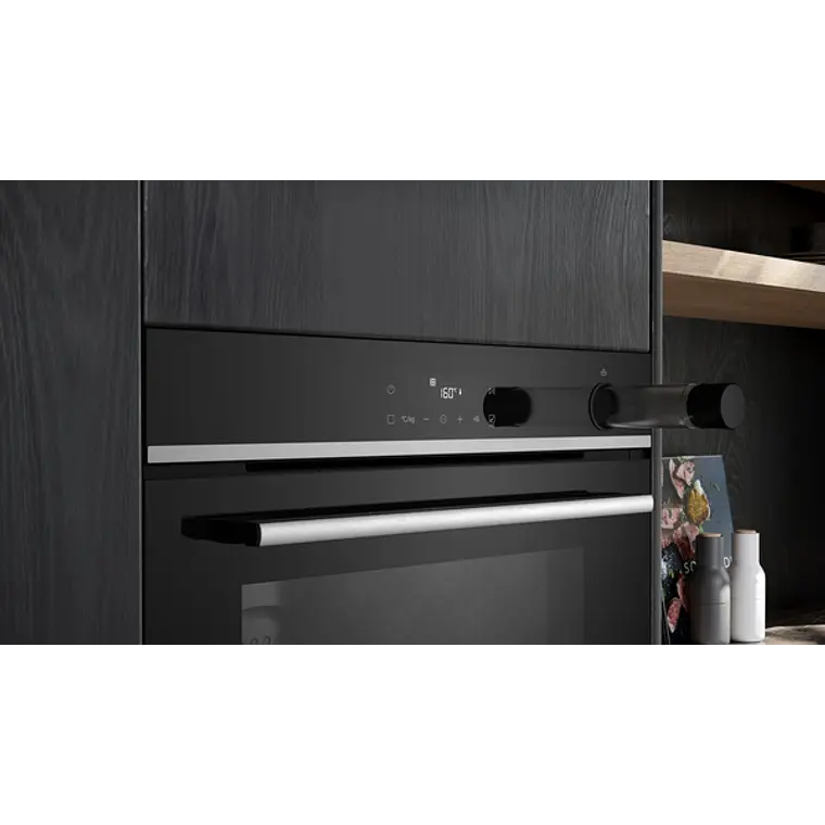 SIEMENS iQ300, Horno con vapor, 60 x 60 cm, Acero inoxidable 5