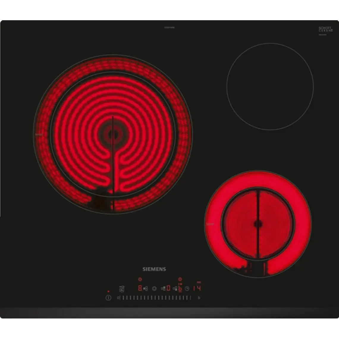 SIEMENS iQ300, Encimera vitrocerámica, 60 cm, sin perfiles 1