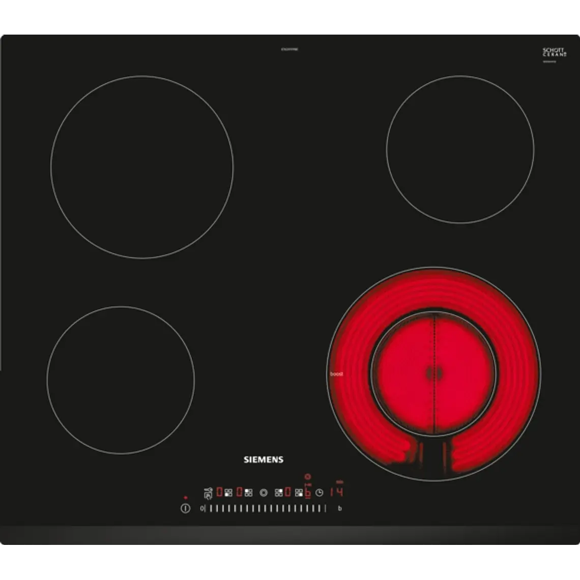 SIEMENS iQ300, Encimera vitrocerámica, 60 cm, sin perfiles 1