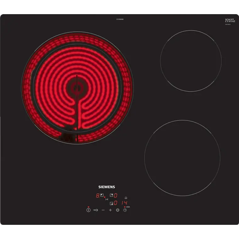 SIEMENS iQ300, Encimera vitrocerámica, 60 cm, sin perfiles 1