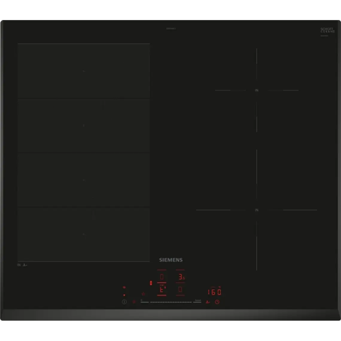 SIEMENS iQ700, Encimera de inducción, 60 cm, sin perfiles 1