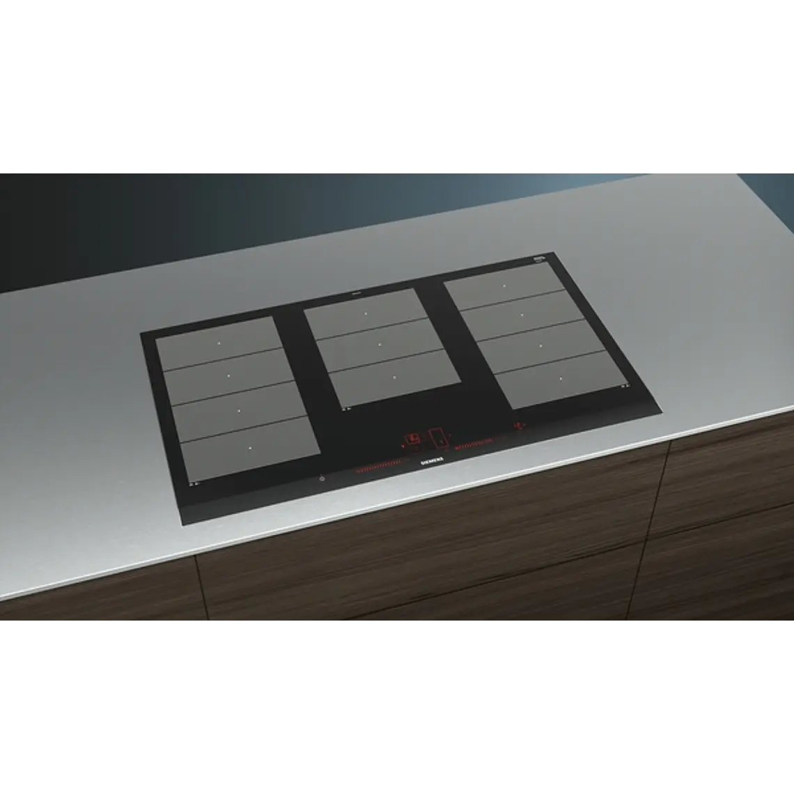 SIEMENS iQ700, Encimera de inducción, 90 cm, con perfiles 4