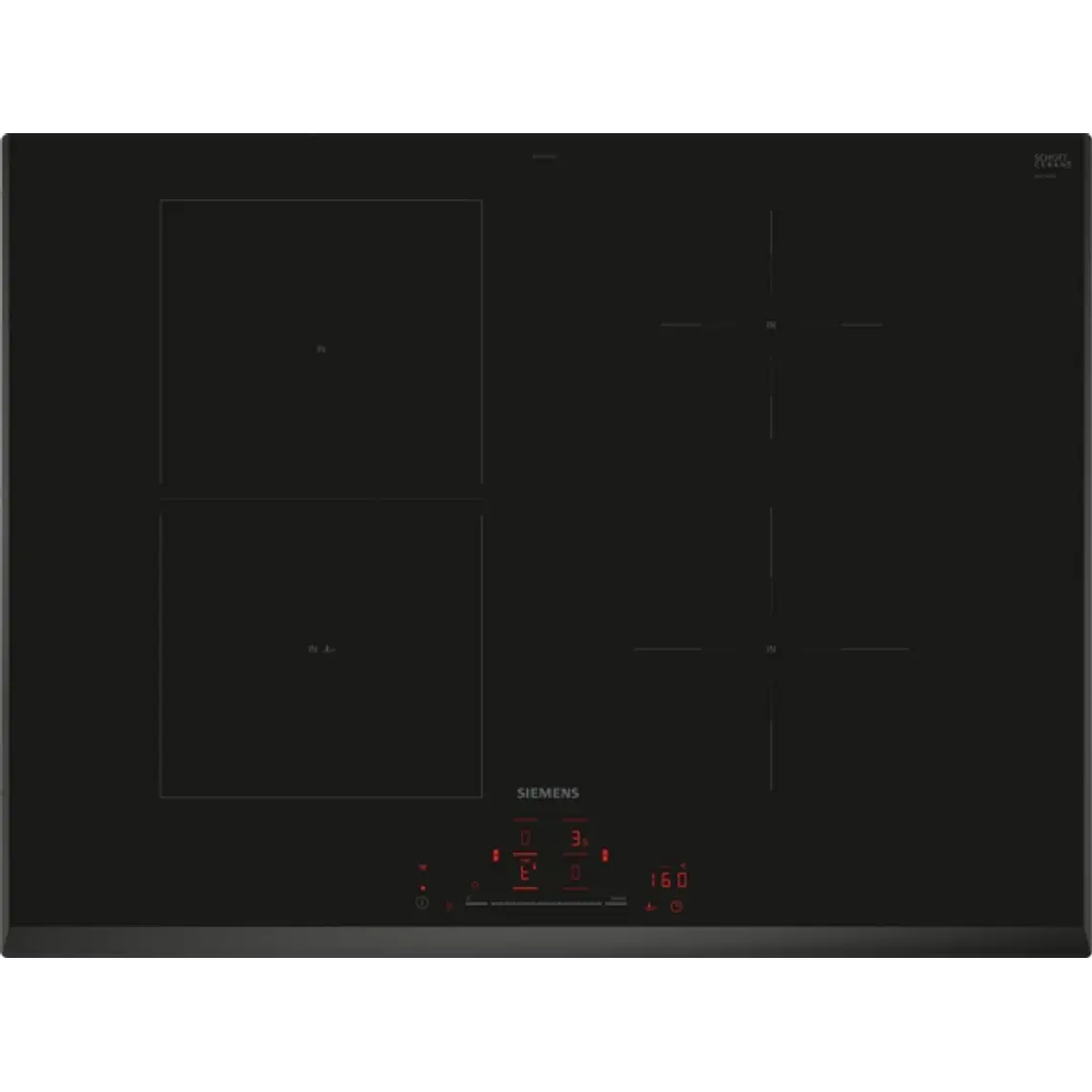 SIEMENS iQ500, Encimera de inducción, 70 cm, sin perfiles 1
