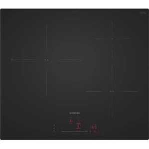 SIEMENS iQ300, Encimera de inducción, 60 cm, acabado negro mate, sin perfiles