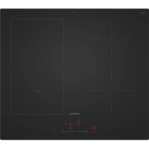 SIEMENS iQ500, Encimera de inducción, 60 cm, acabado negro mate, sin perfiles
