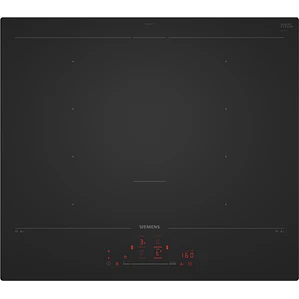 SIEMENS iQ700, Encimera de inducción, 60 cm, acabado negro mate, sin perfiles