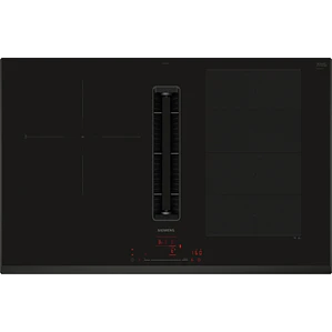 SIEMENS iQ700, Encimera de inducción con extractor integrado, 80 cm, sin perfiles