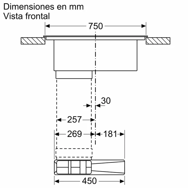SIEMENS iQ700, Encimera de inducción con extractor integrado, 80 cm, sin perfiles 27