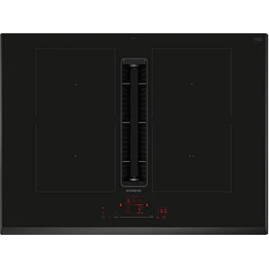 SIEMENS iQ500, Encimera de inducción con extractor integrado, 70 cm, sin perfiles