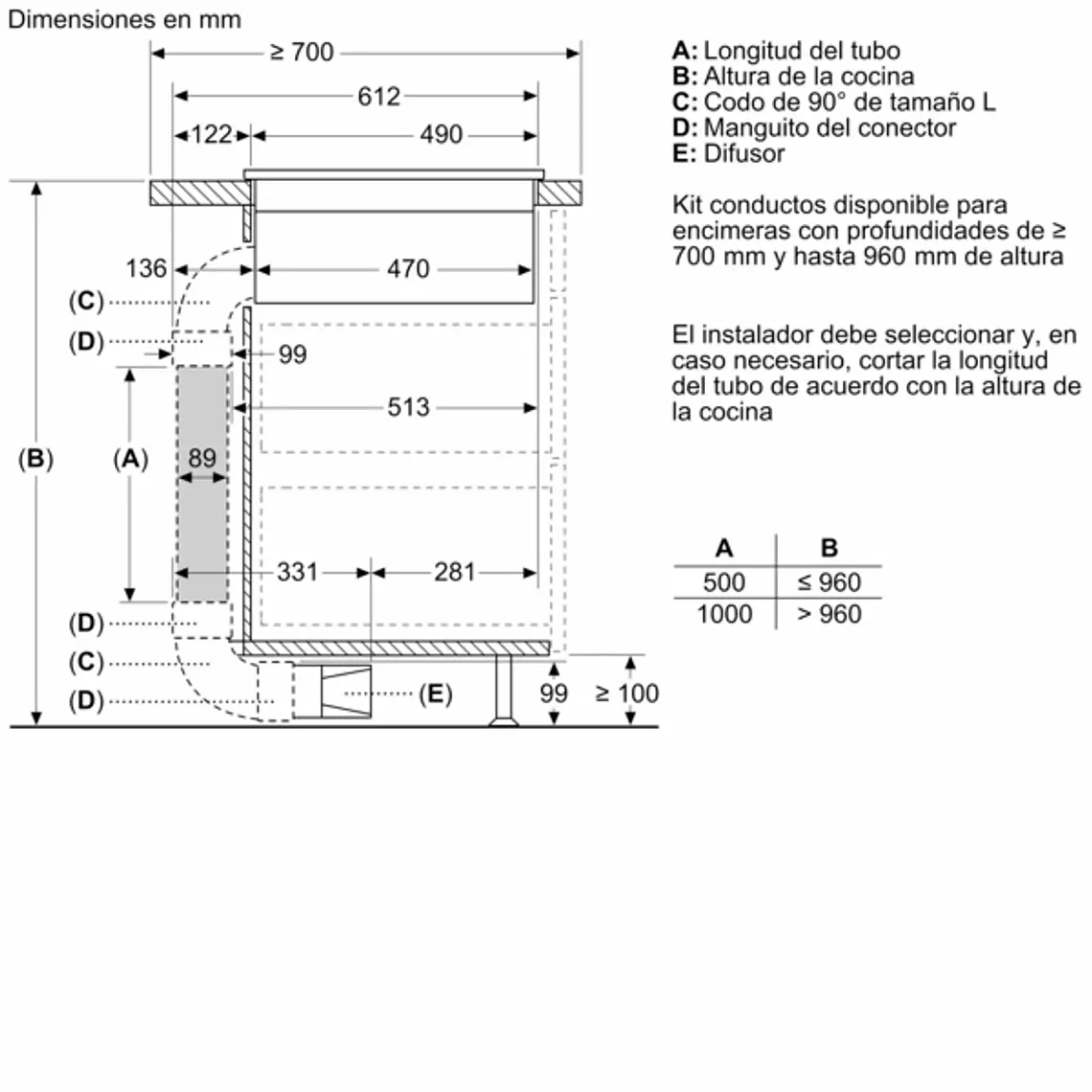 SIEMENS iQ500, Encimera de inducción con extractor integrado, 70 cm, sin perfiles 14