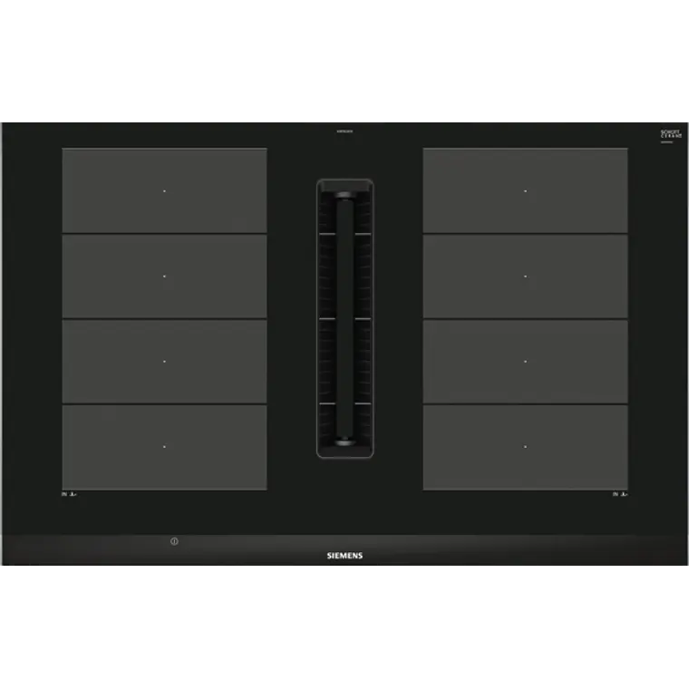 SIEMENS iQ500, Encimera de inducción con extractor integrado, 80 cm, sin perfiles 2