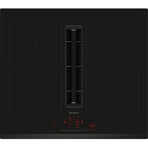 SIEMENS iQ500, Encimera de inducción con extractor integrado, 60 cm, sin perfiles