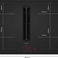 SIEMENS iQ700, Encimera de inducción con extractor integrado, 80 cm, Acabado negro mate, sin perfiles - Miniatura 2