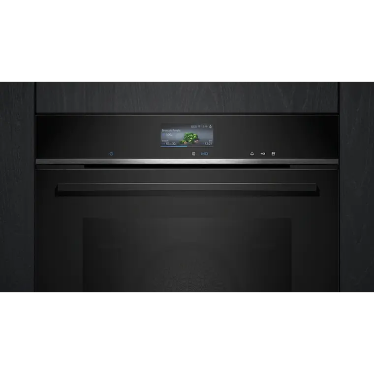 SIEMENS iQ700, Horno con vapor, 60 x 60 cm, Negro 5