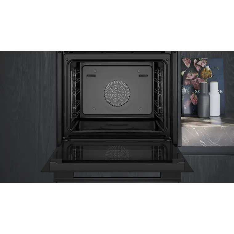 SIEMENS iQ700, Horno con vapor, 60 x 60 cm, Negro 6