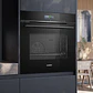 SIEMENS iQ700, Horno con vapor, 60 x 60 cm, Negro - Miniatura 2