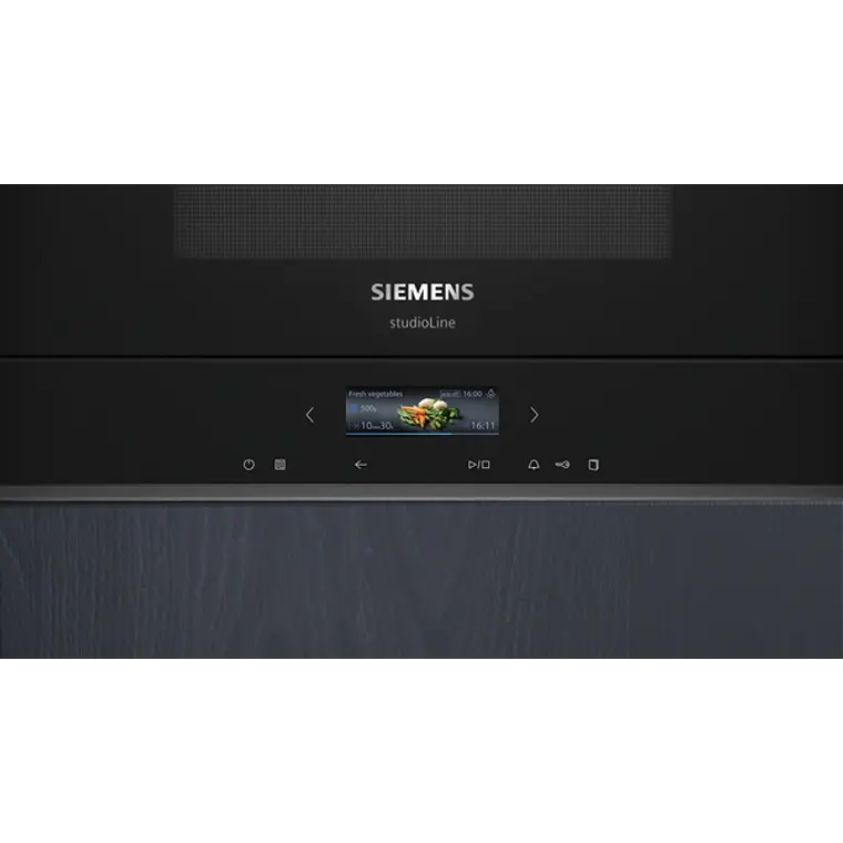 SIEMENS iQ700, Microondas integrable, Negro 4