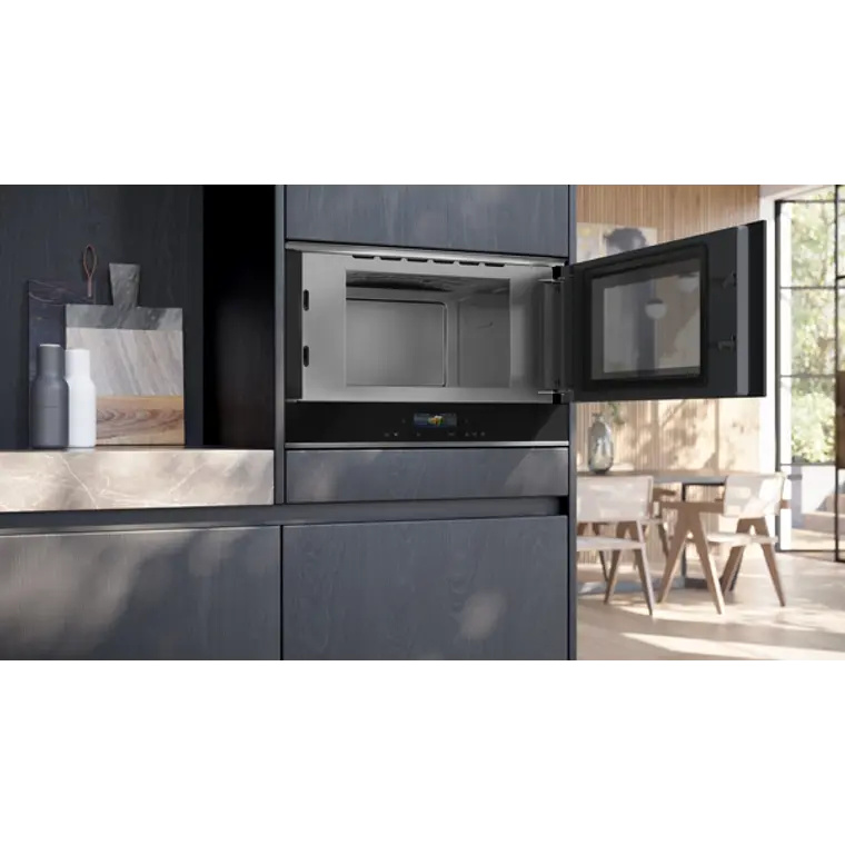 SIEMENS iQ700, Microondas integrable, Negro 5