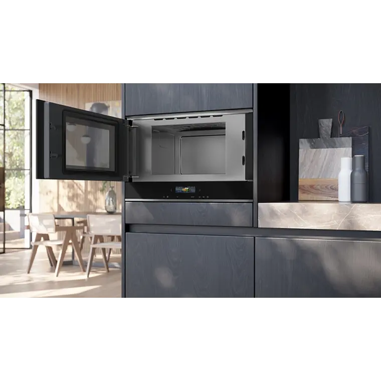 SIEMENS iQ700, Microondas integrable, Negro 3