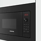 SIEMENS iQ300, Microondas integrable con grill, Negro - Miniatura 3