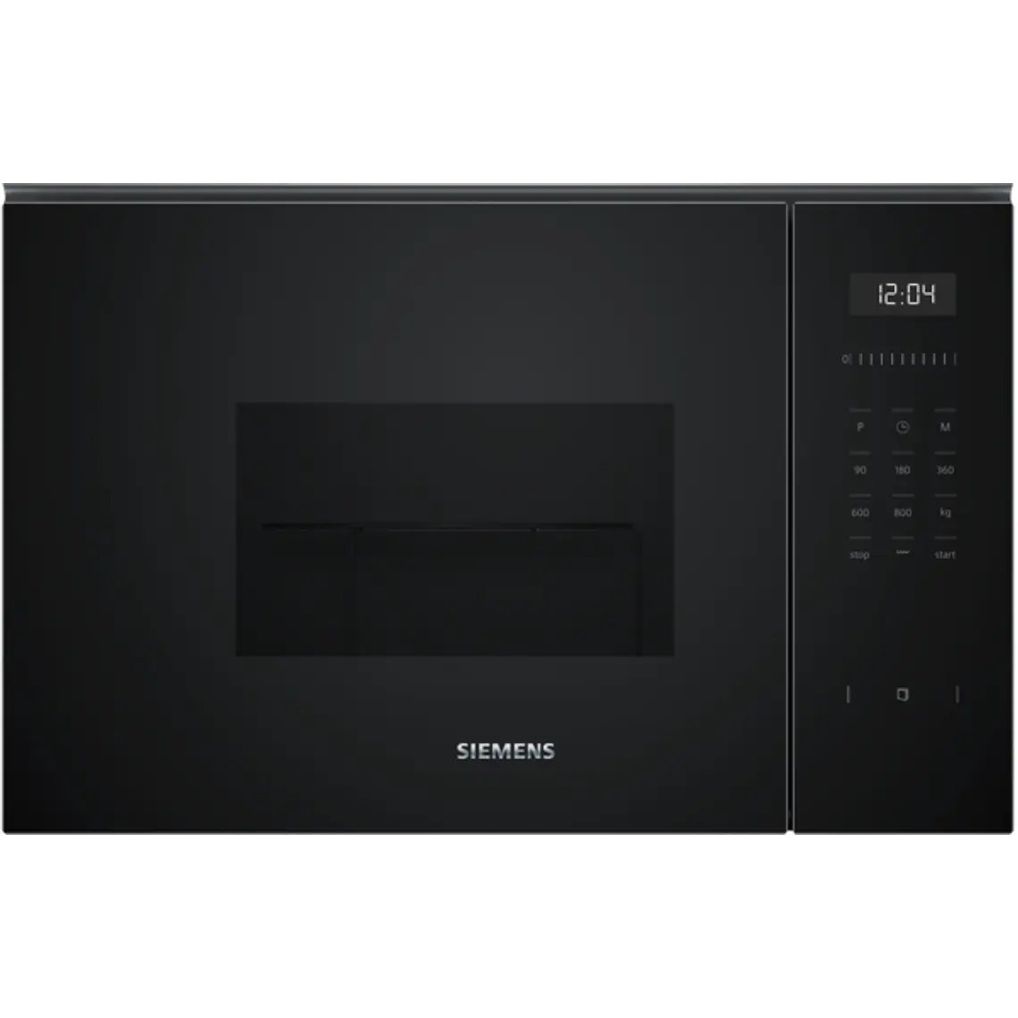 SIEMENS iQ500, Microondas integrable con grill, Negro 1