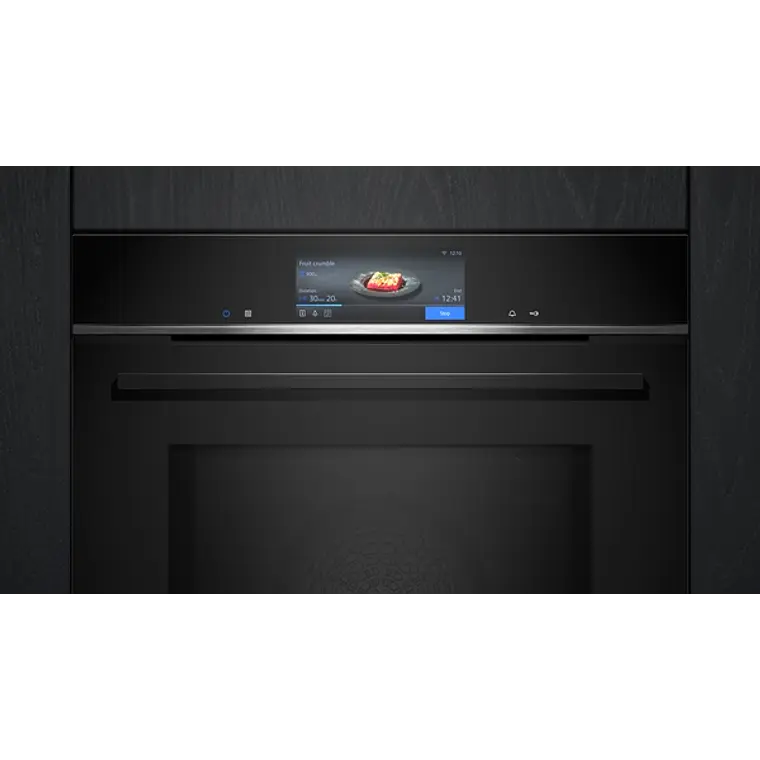SIEMENS iQ700, Horno con microondas, 60 x 60 cm, Negro 2