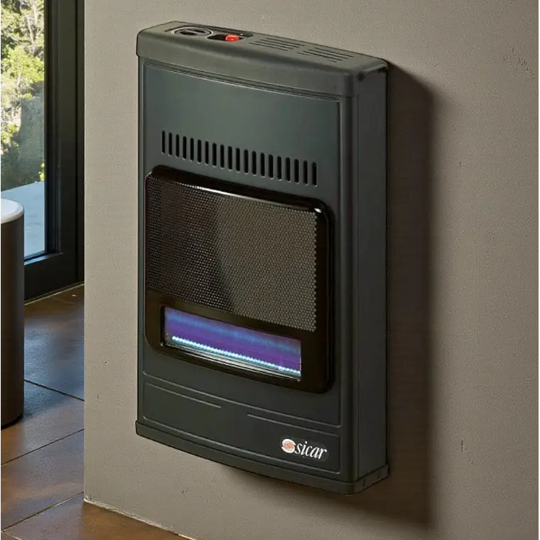 Calefactor Radiante Mural Gas Natural Sicar Eco40 4200W 2