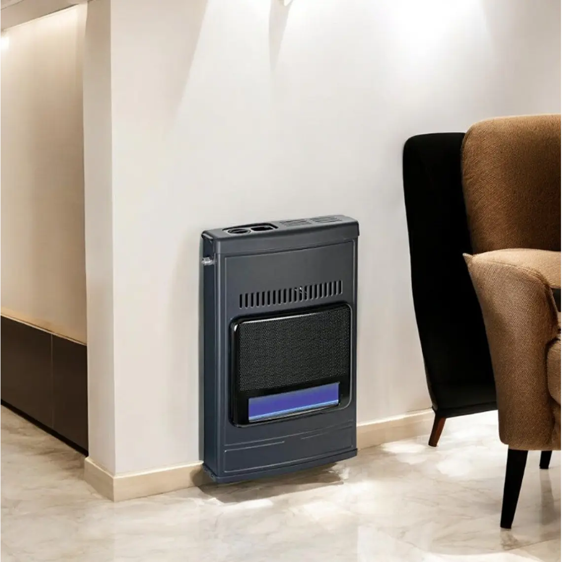 Calefactor Radiante Mural Gas Natural Sicar Eco40 4200W 4