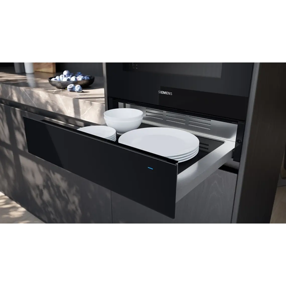 iQ700, Calienta Platos, 60 x 14 cm, Negro 4