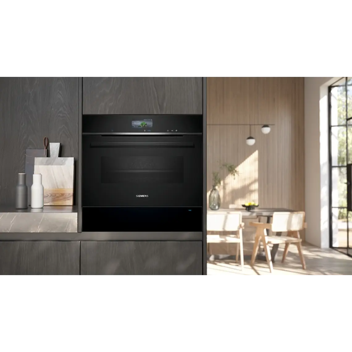 iQ700, Calienta Platos, 60 x 14 cm, Negro 6