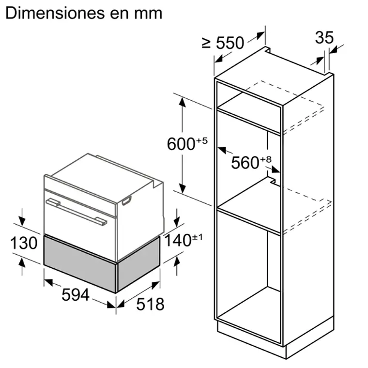 iQ700, Calienta Platos, 60 x 14 cm, Negro 10