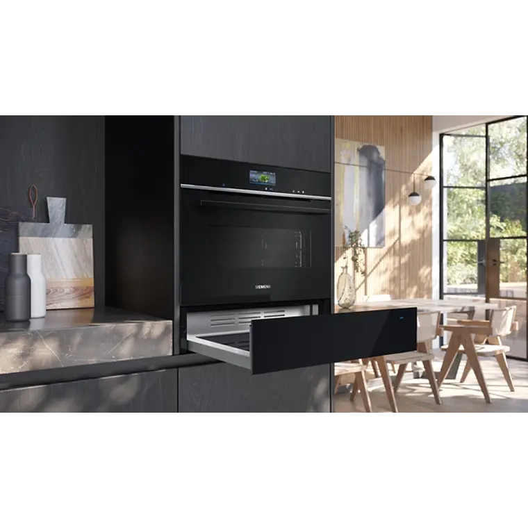 iQ700, Calienta Platos, 60 x 14 cm, Negro 2