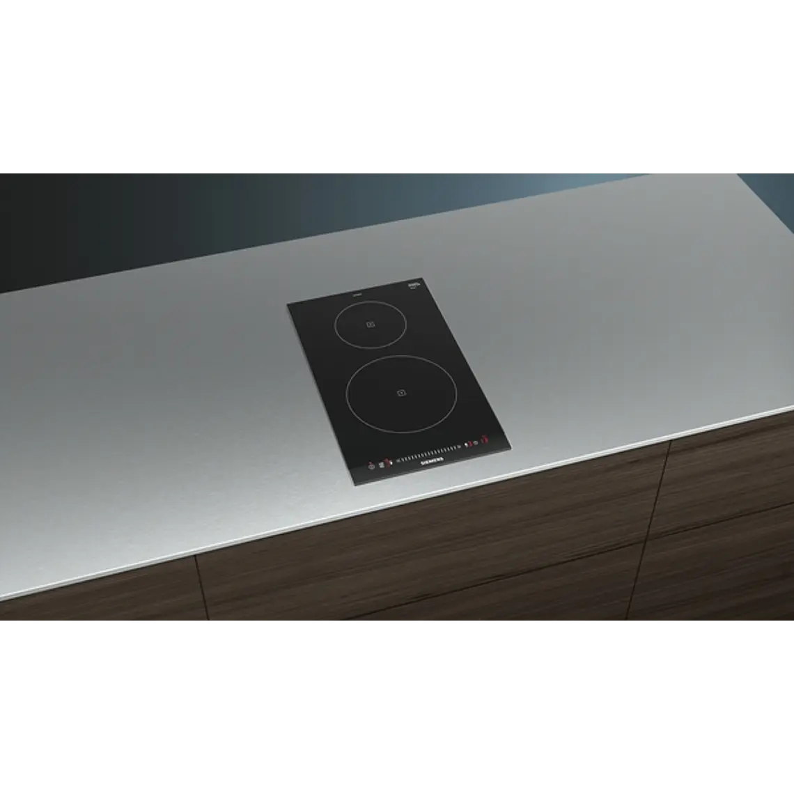 SIEMENS iQ700, Encimera inducción dominó, 30 cm, cristal negro 3