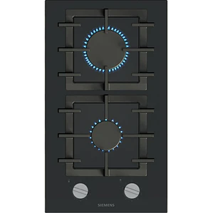 SIEMENS iQ700, Encimera dominó a gas, 30 cm, cristal negro