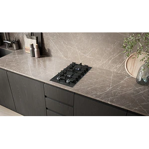 SIEMENS iQ700, Encimera dominó a gas, 30 cm, cristal negro