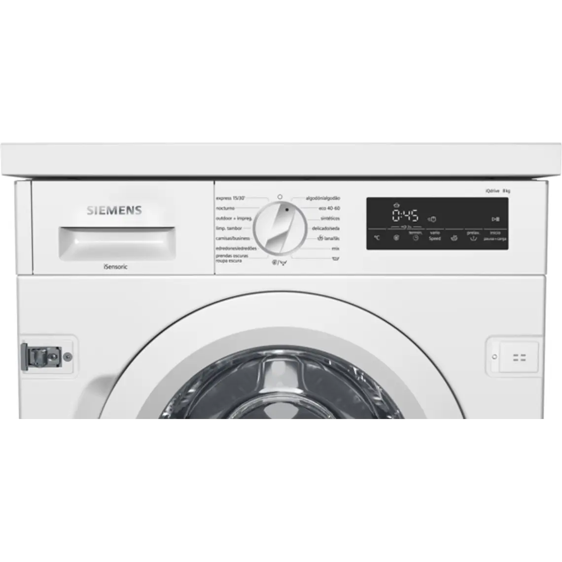 SIEMENS iQ700, Lavadora integrable, 8 kg, 1400 rpm 2