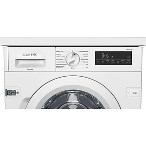 SIEMENS iQ700, Lavadora integrable, 8 kg, 1400 rpm