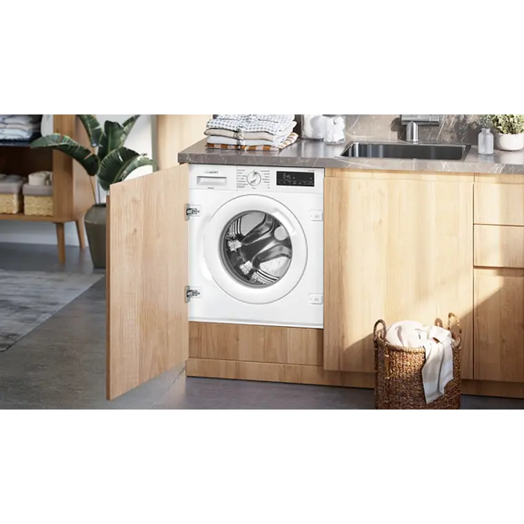 SIEMENS iQ700, Lavadora integrable, 8 kg, 1400 rpm 4