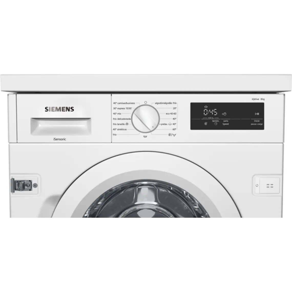 SIEMENS iQ500, Lavadora integrable, 8 kg, 1200 rpm 2