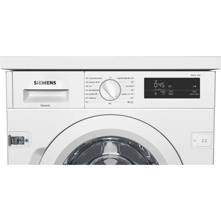 SIEMENS iQ500, Lavadora integrable, 8 kg, 1200 rpm 2