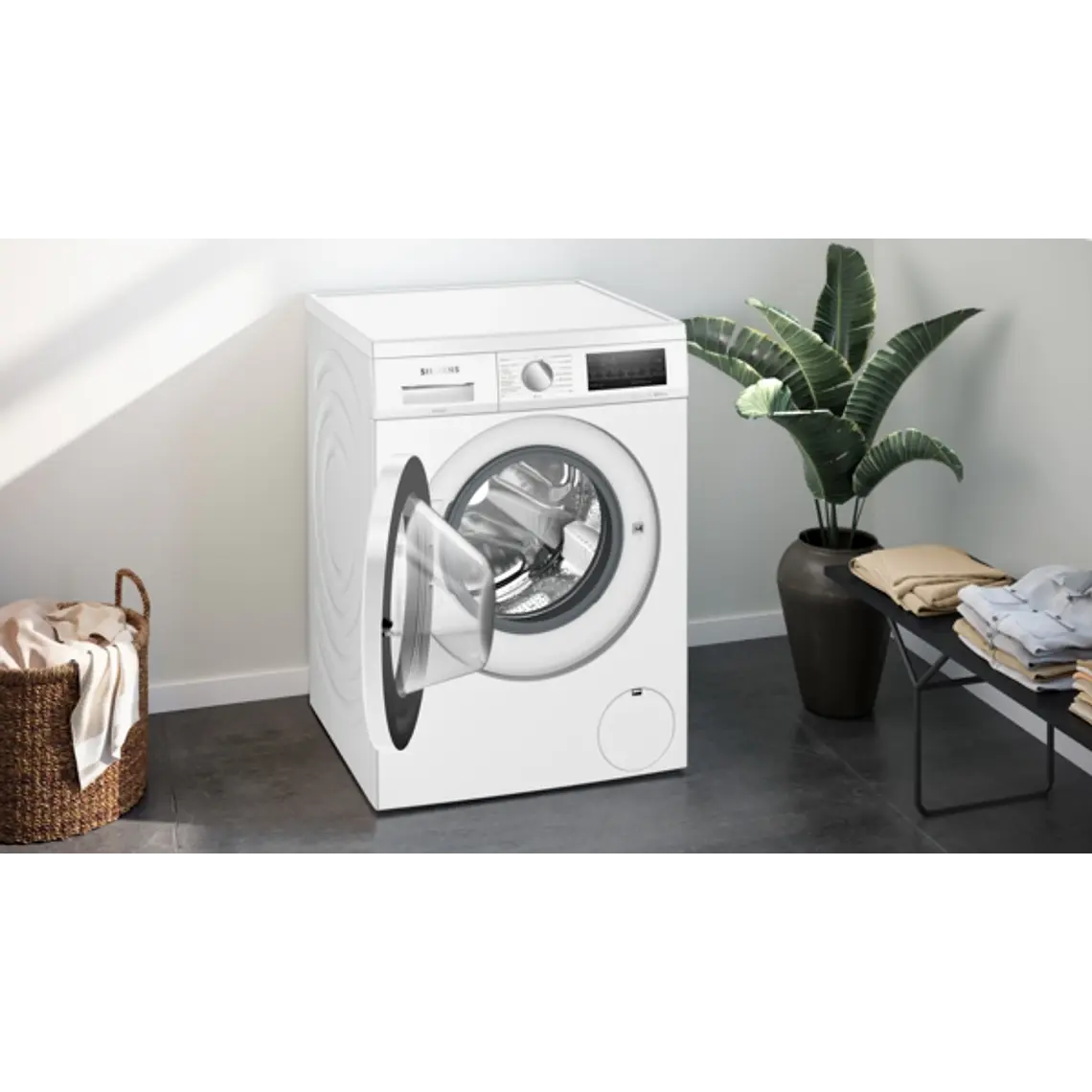 SIEMENS iQ500, Lavadora de carga frontal, 9 kg, 1400 rpm 6