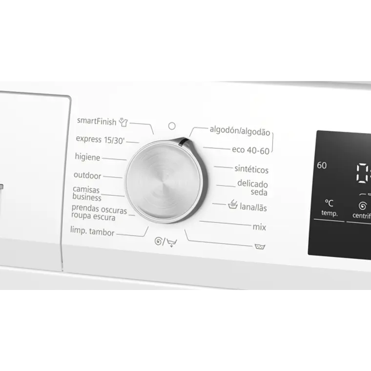 SIEMENS iQ300, Lavadora de carga frontal, 9 kg, 1400 rpm 7