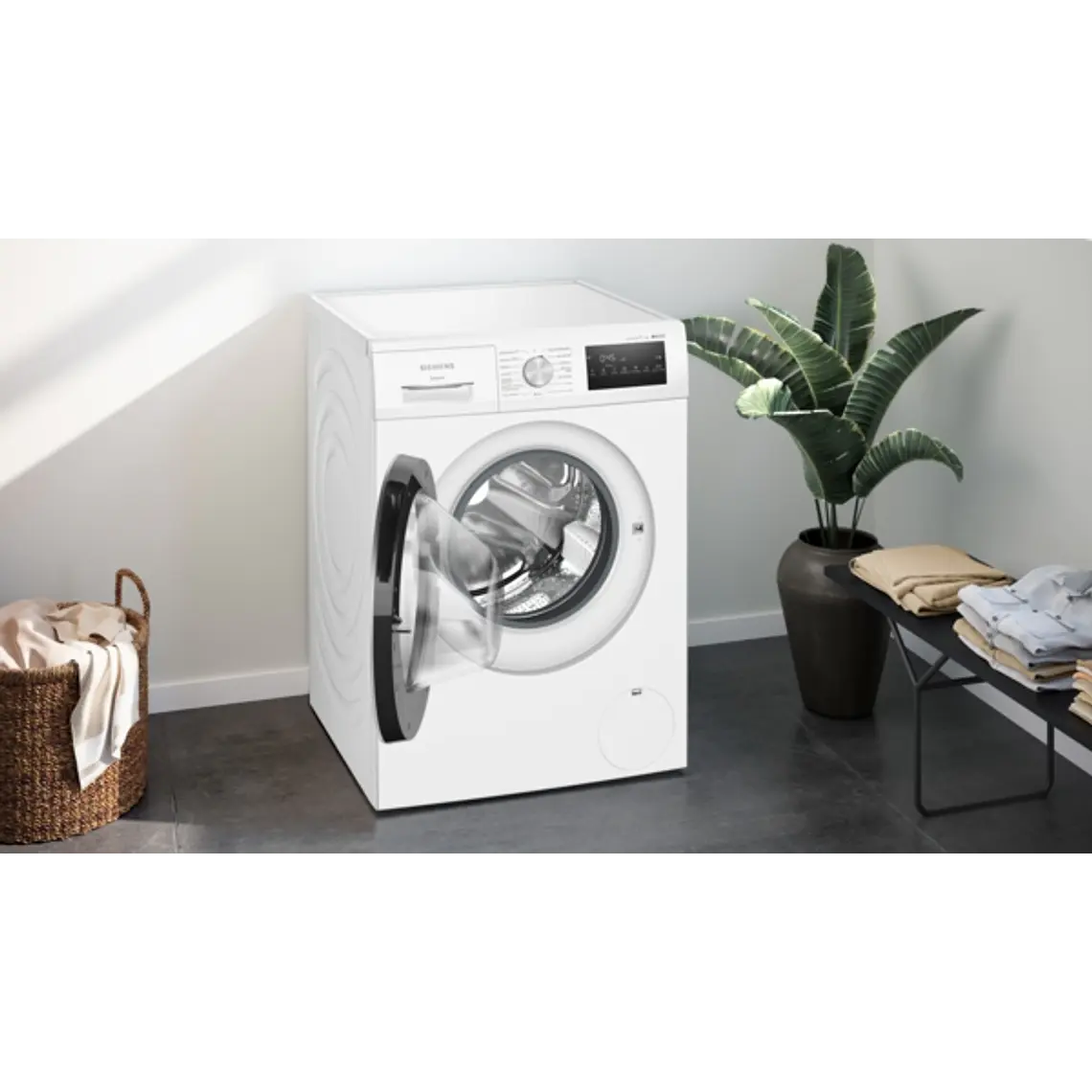 SIEMENS iQ300, Lavadora de carga frontal, 9 kg, 1400 rpm 5